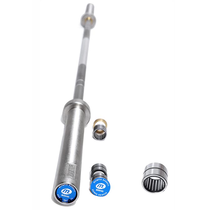 Skivstång Master Fitness Int Silver